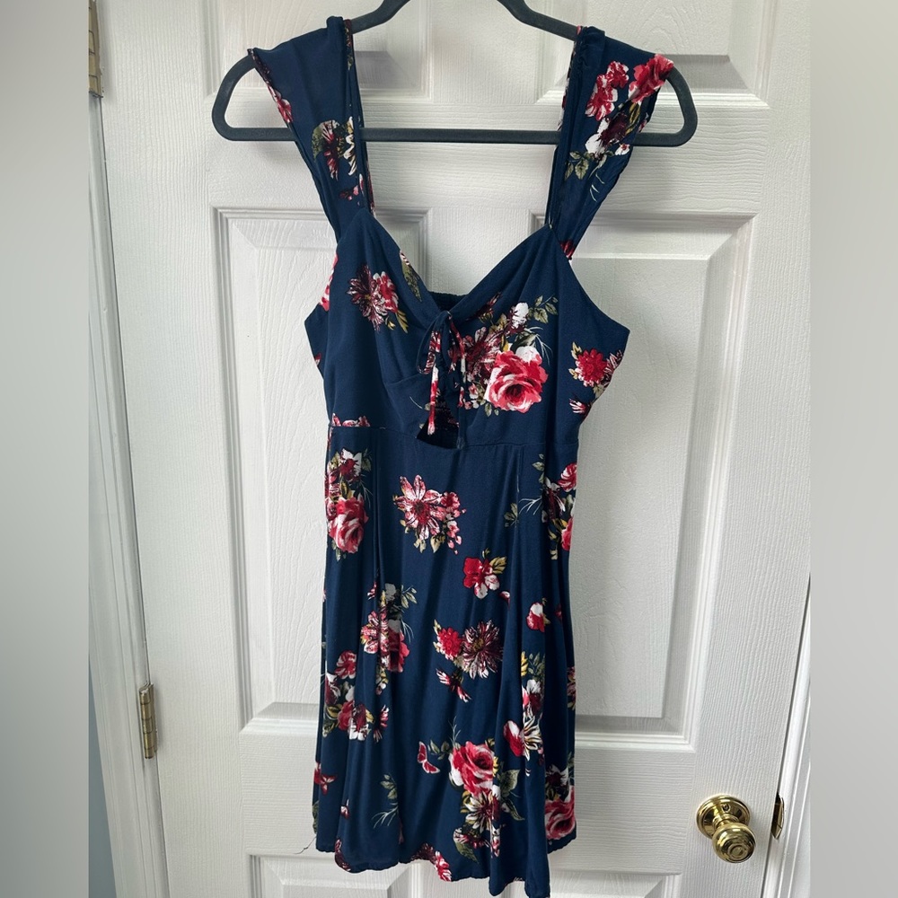 Floral mini dress